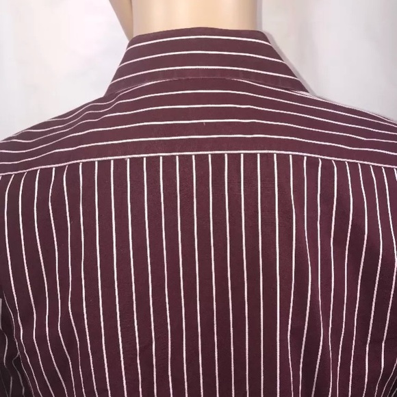 Express 1MX Modern Fit Long Sleeve Button Down - Picture 6 of 8